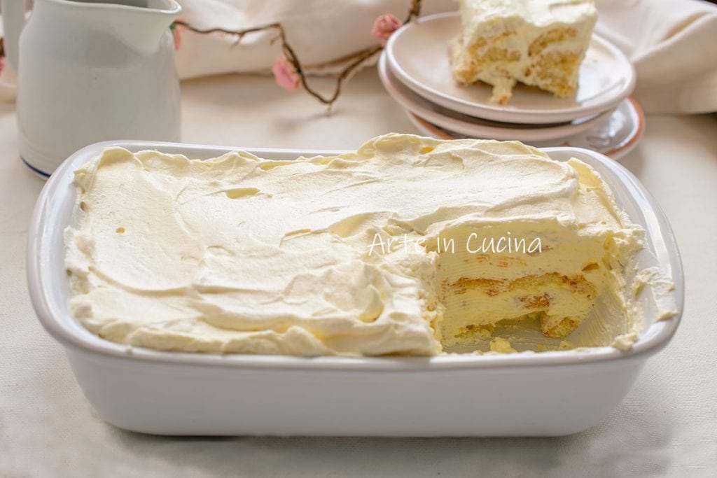 Bolo paraíso tiramisù com pavesini