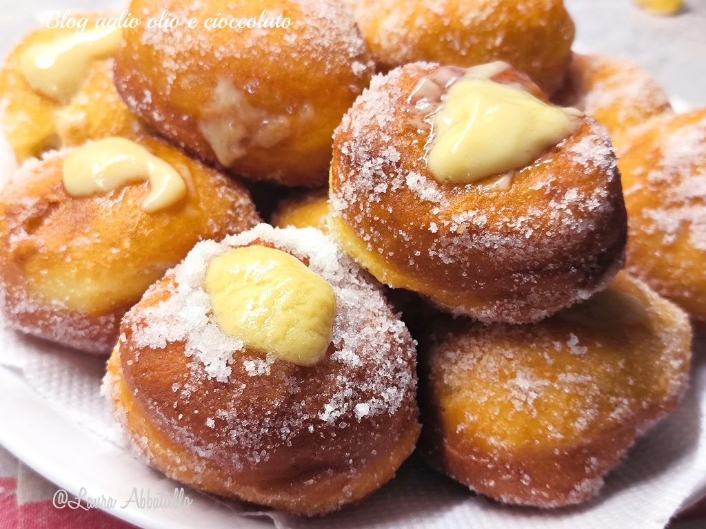 Bomboloni Romanos com esta massa especial serão murchinhos também no dia seguinte receita também Bimby