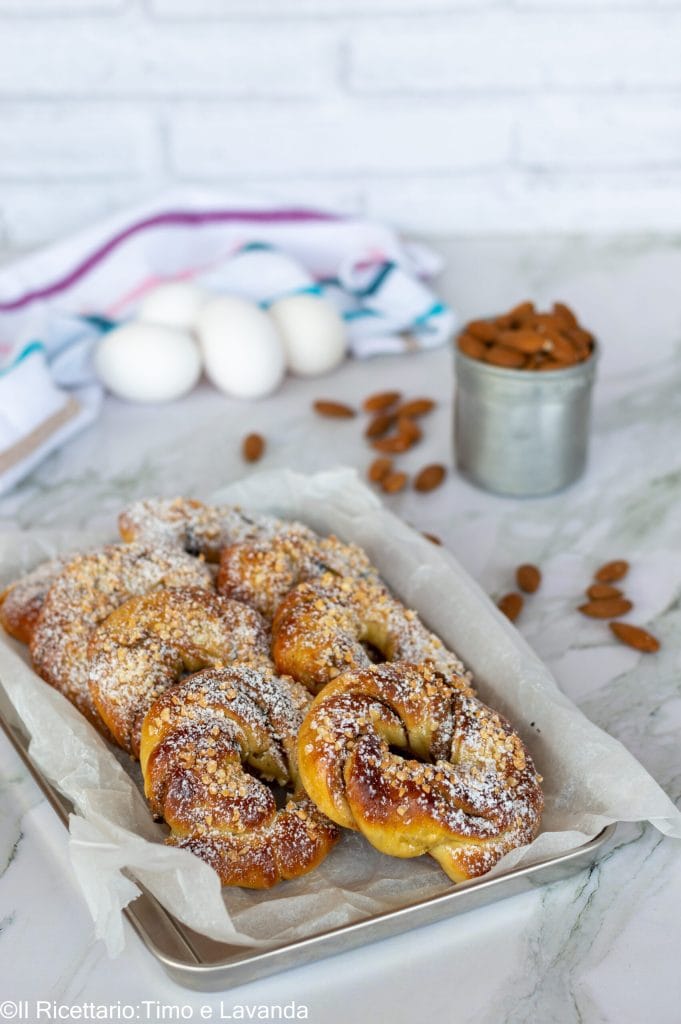 brioche de amêndoas