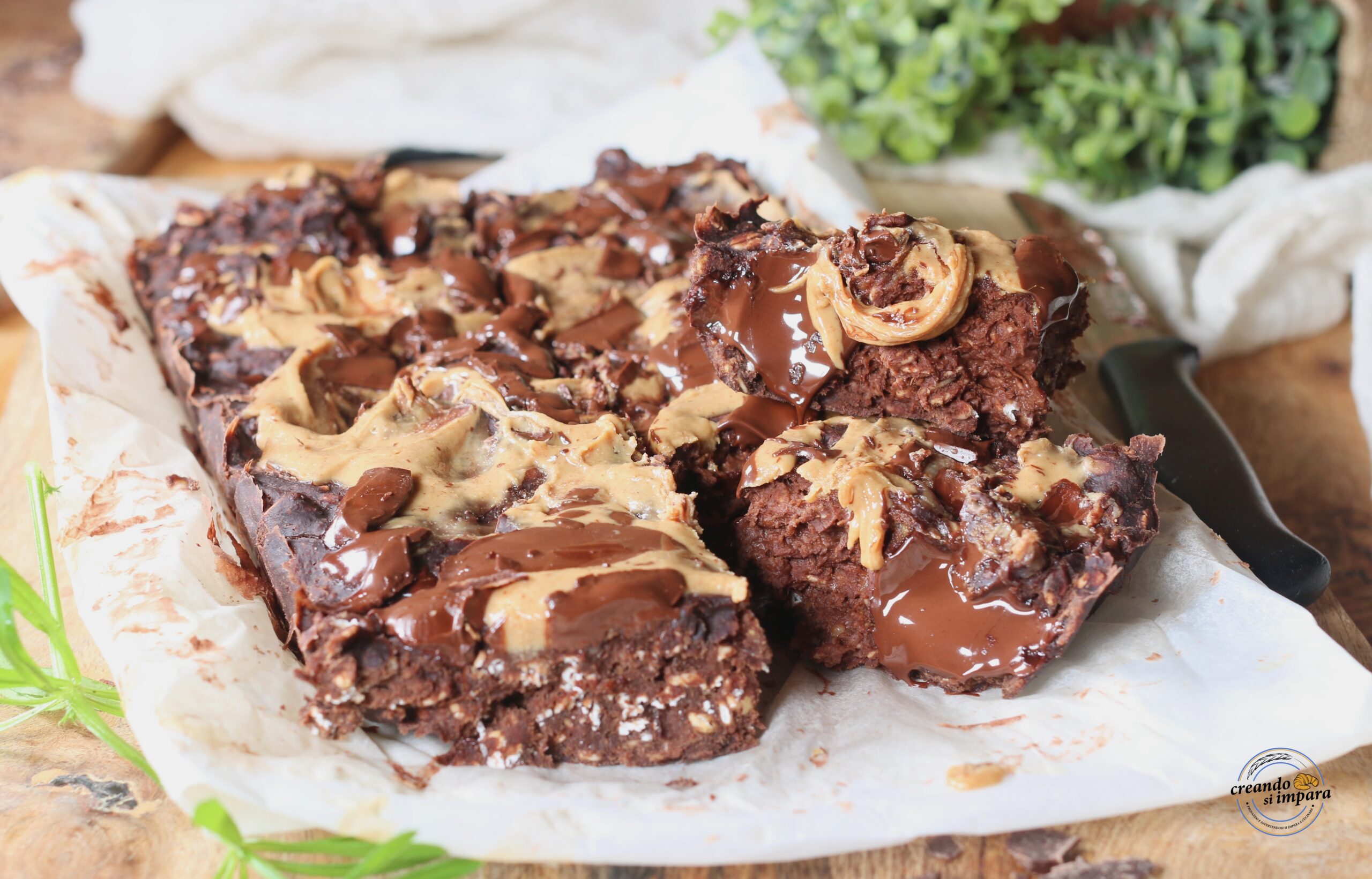 Brownies sem glúten veganos