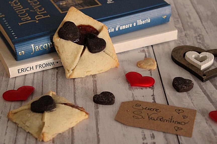 Biscoitos doces mensagem