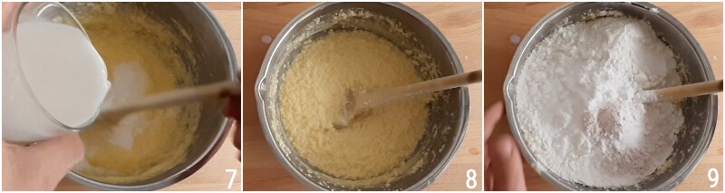 c. adicionar os ovos para a massa dos muffins de nutella
