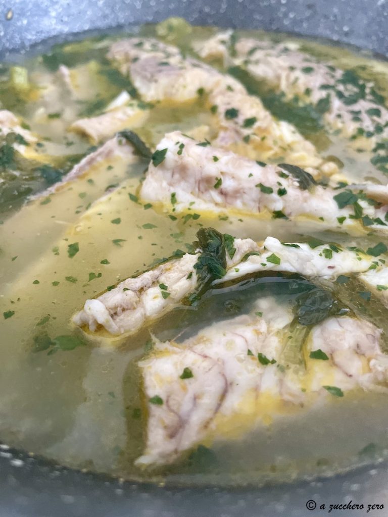 caldo de peixe cação