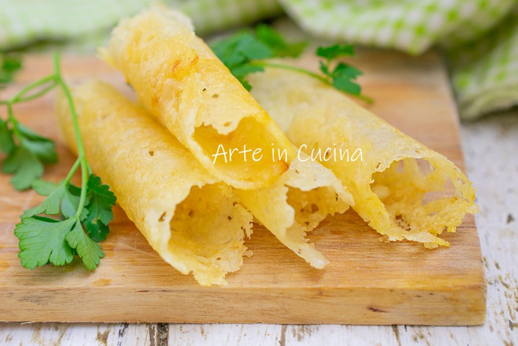 CANOLIS de PARMESÃO aperitivo em 5 minutos