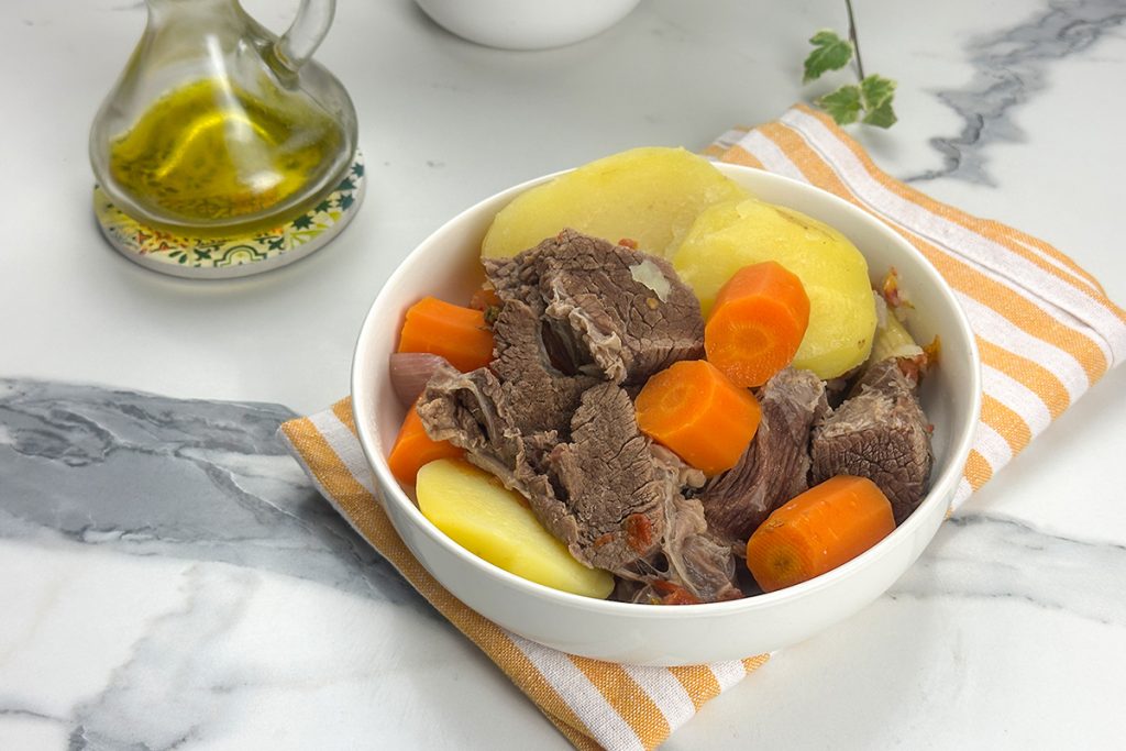 receita de carne cozida