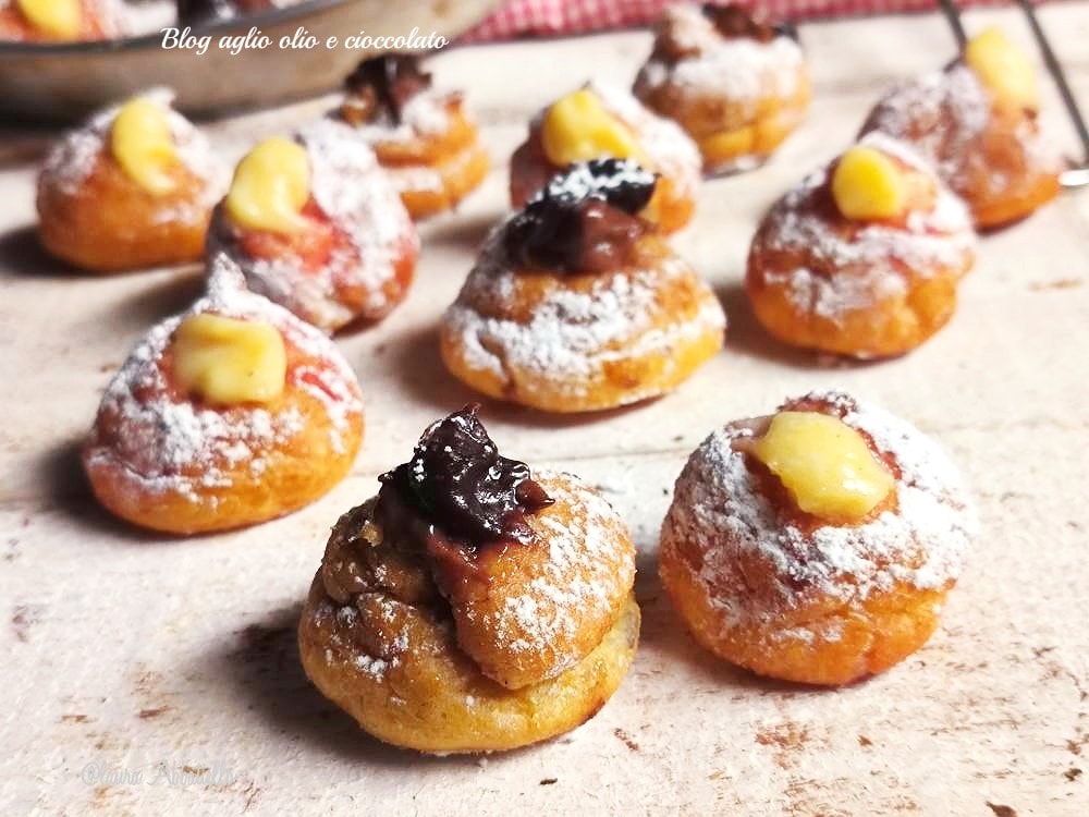 Carolinas perfeitas na airfryer leves e fofas com creme e chocolate, prontas em poucos minutos são tão boas que você terá dificuldade em parar de comê-las