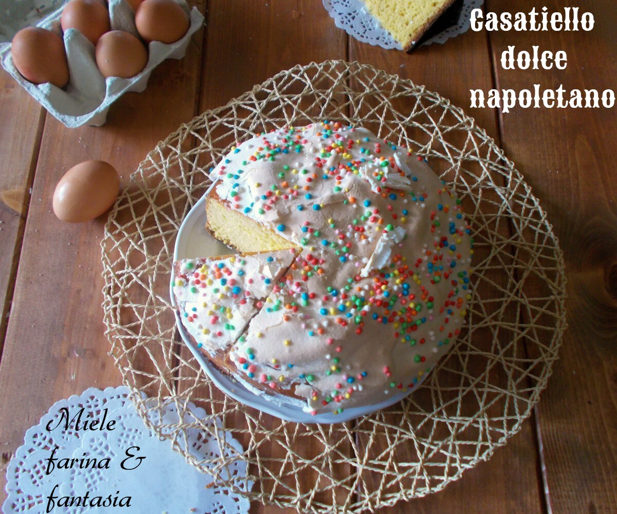 Casatiello doce napolitano. Receita de família