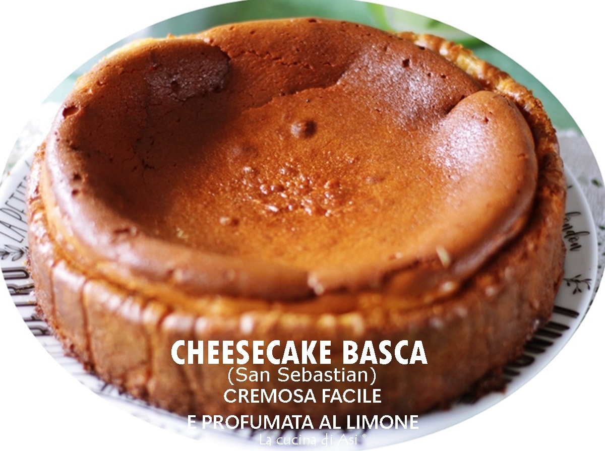 Cheesecake basca (San Sebastian): cremosa, fácil e perfumada com limão