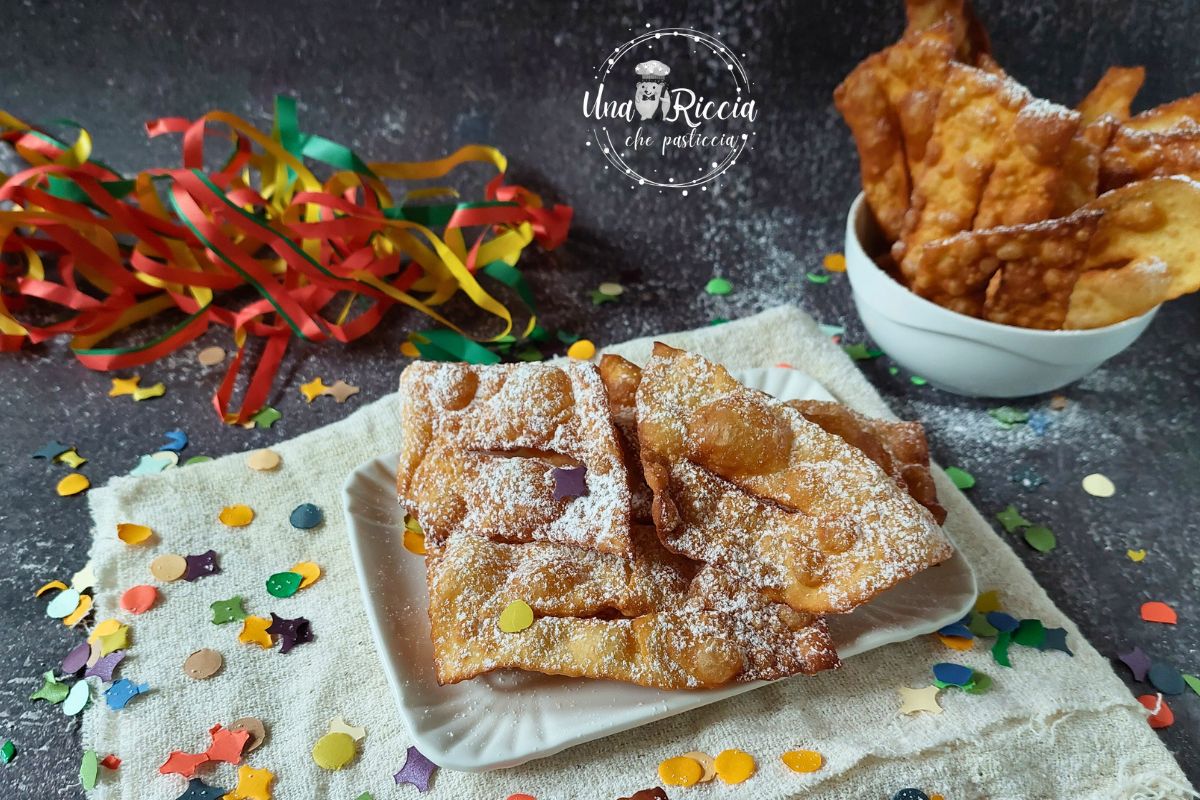Chiacchiere fritas clássicas da vovó