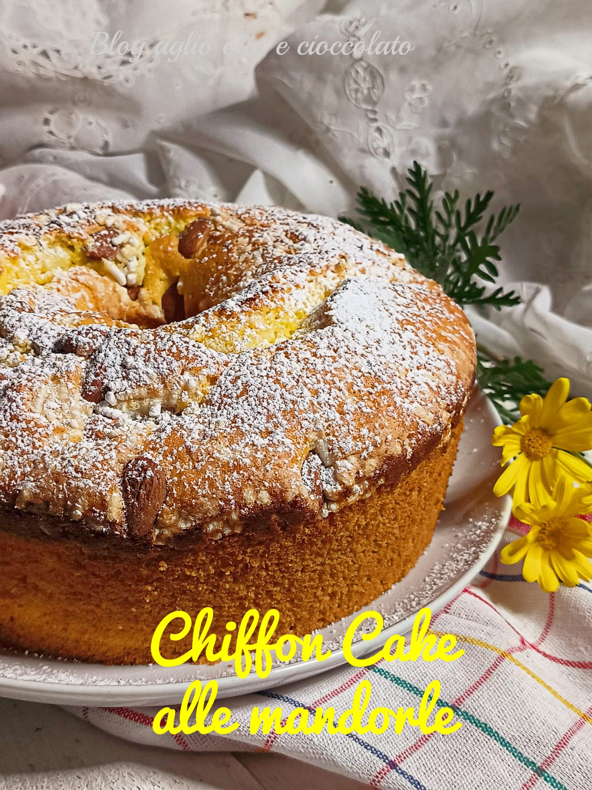 CHIFFON CAKE MIMOSA FOFA E DELICIOSA