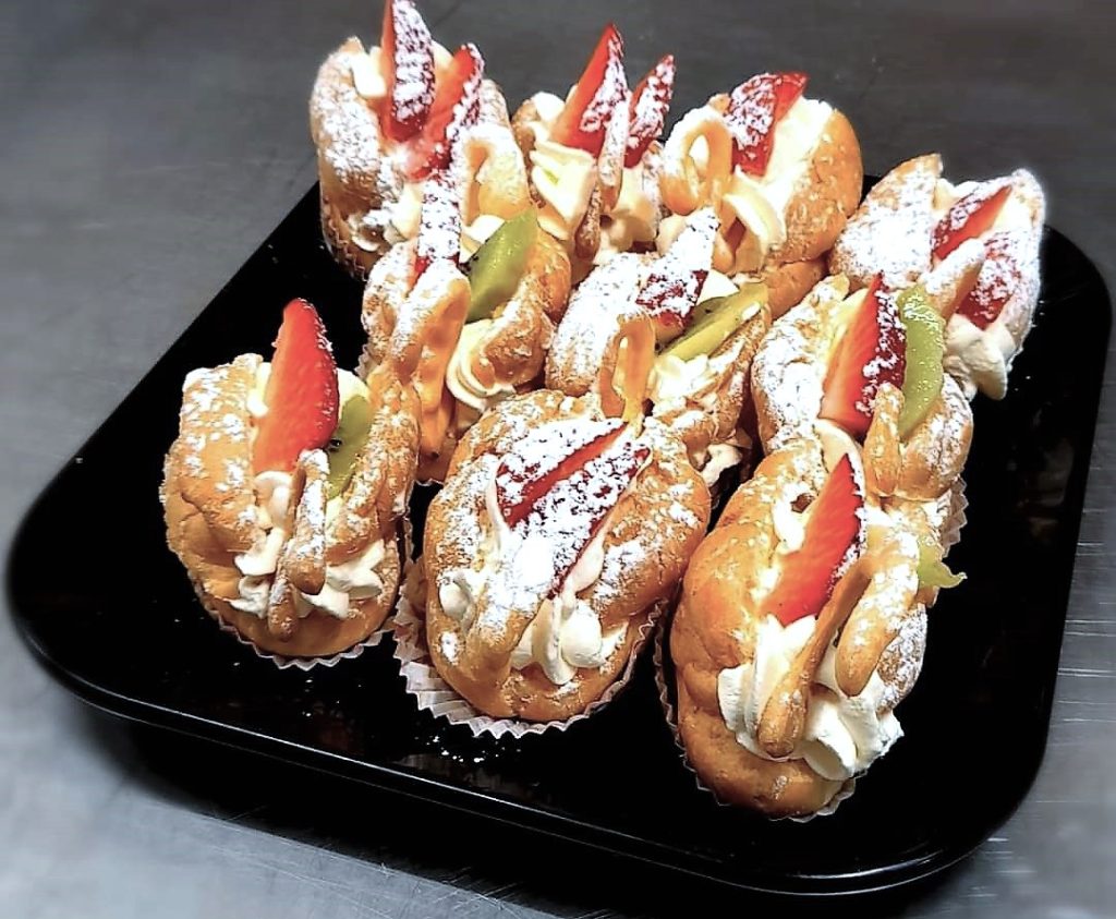 Cisnes de massa choux