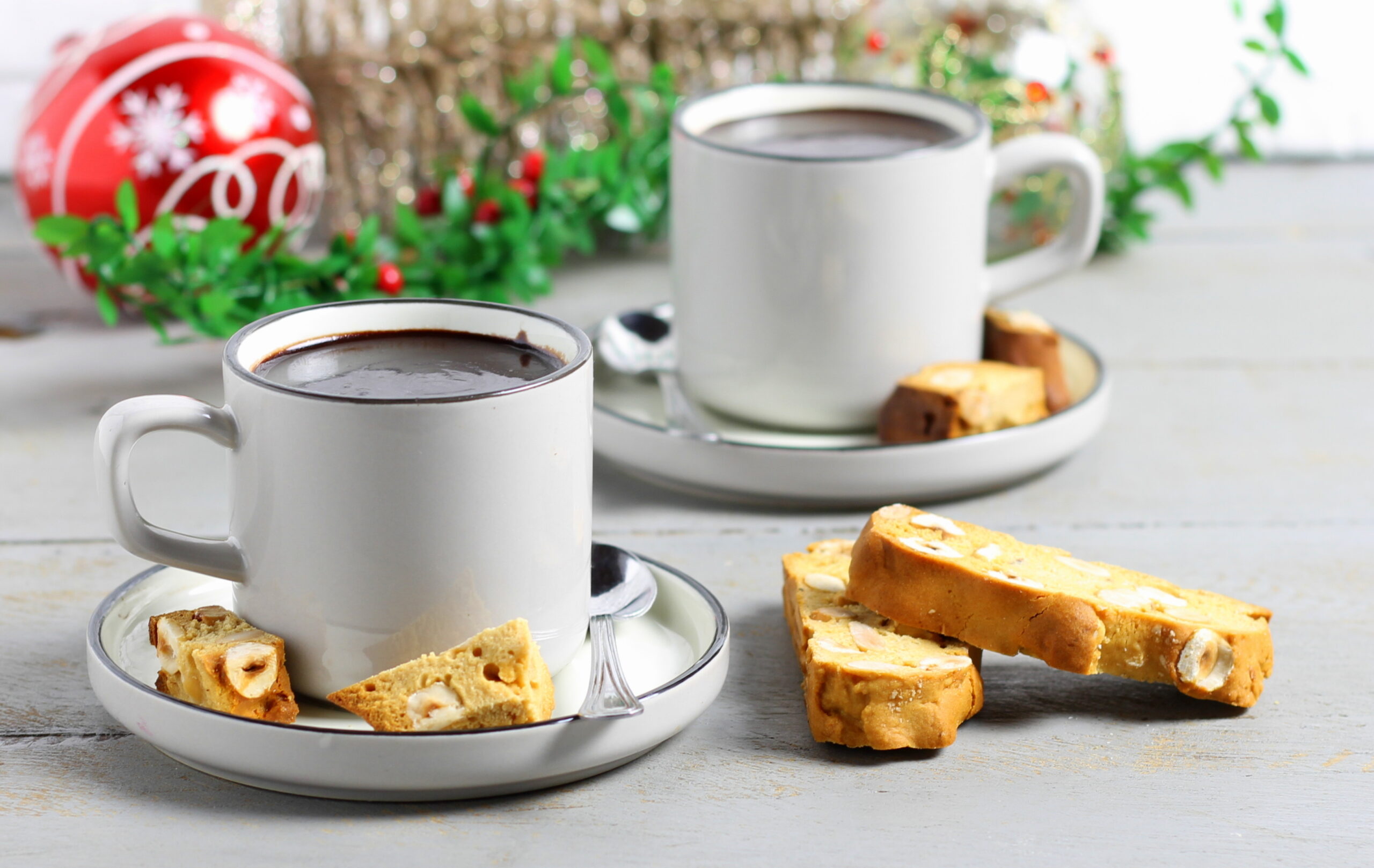 Chocolate quente para presentear em pote