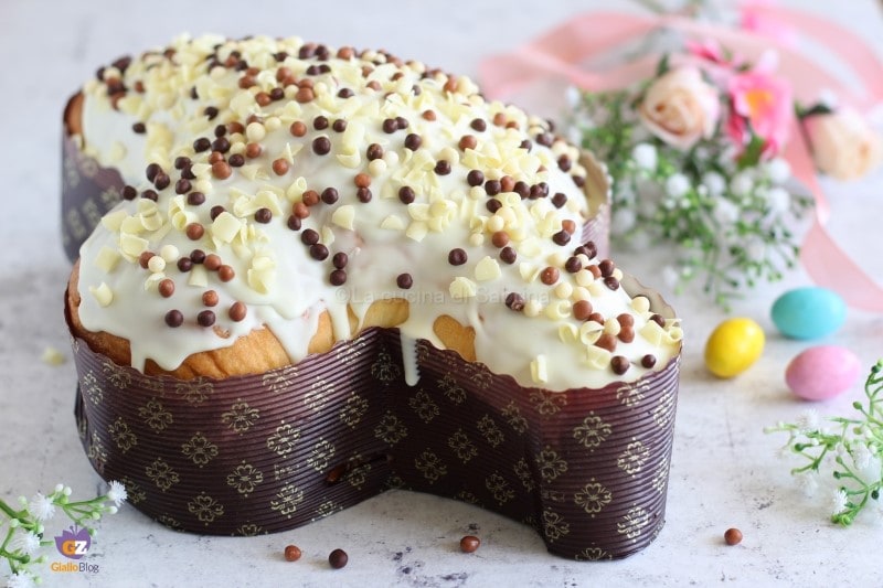 A colomba sem frutas cristalizadas de fermentação mista – receita fácil