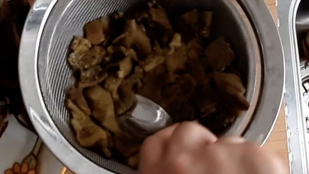 como eliminar a água das berinjelas