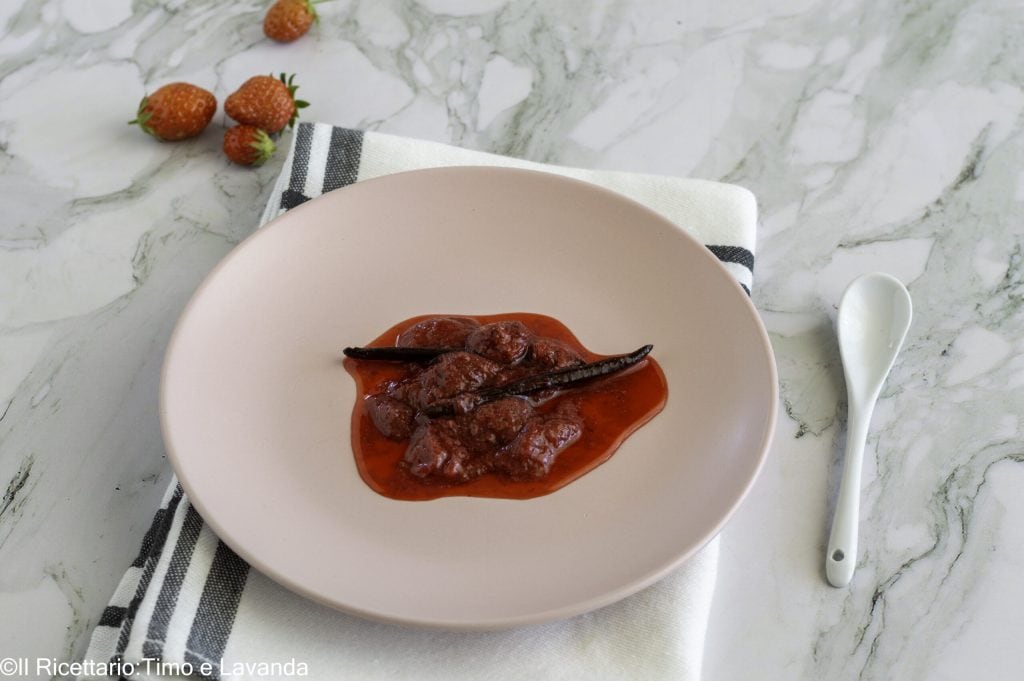 compota de morango sem açúcar