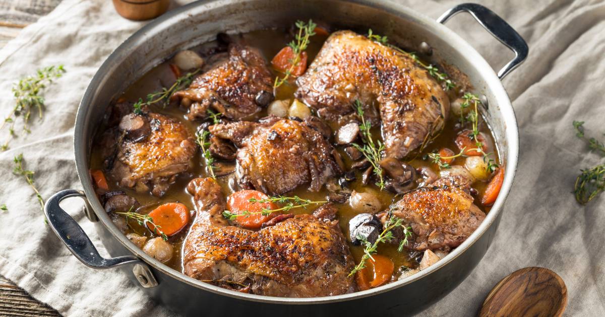 Coq au vin de Gabriel