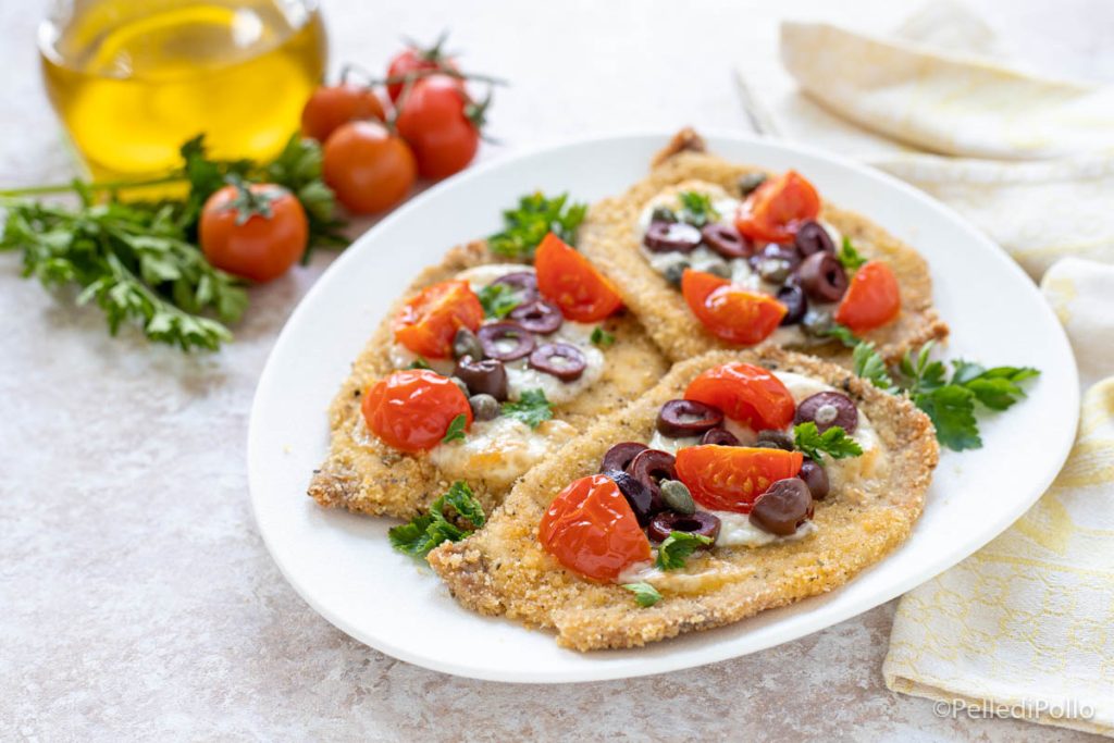 costeletas de lombo à mediterrânea
