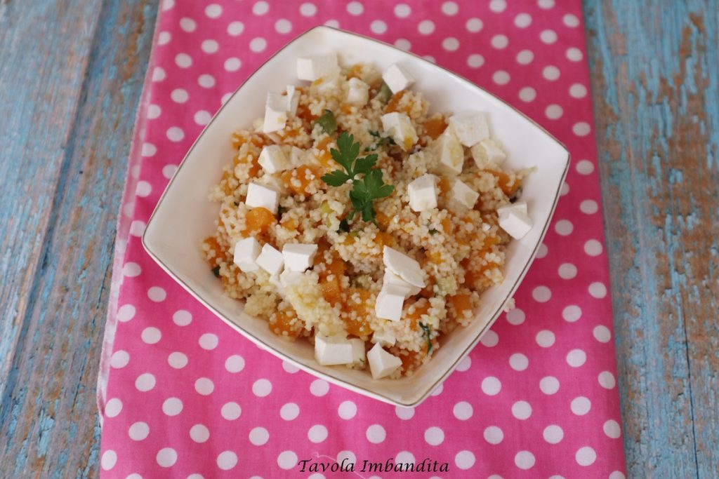 cous cous com abóbora e queijo primo sale