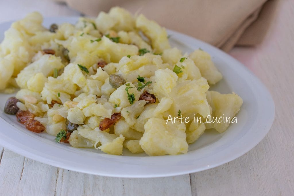 Couve-flor à napolitana na frigideira