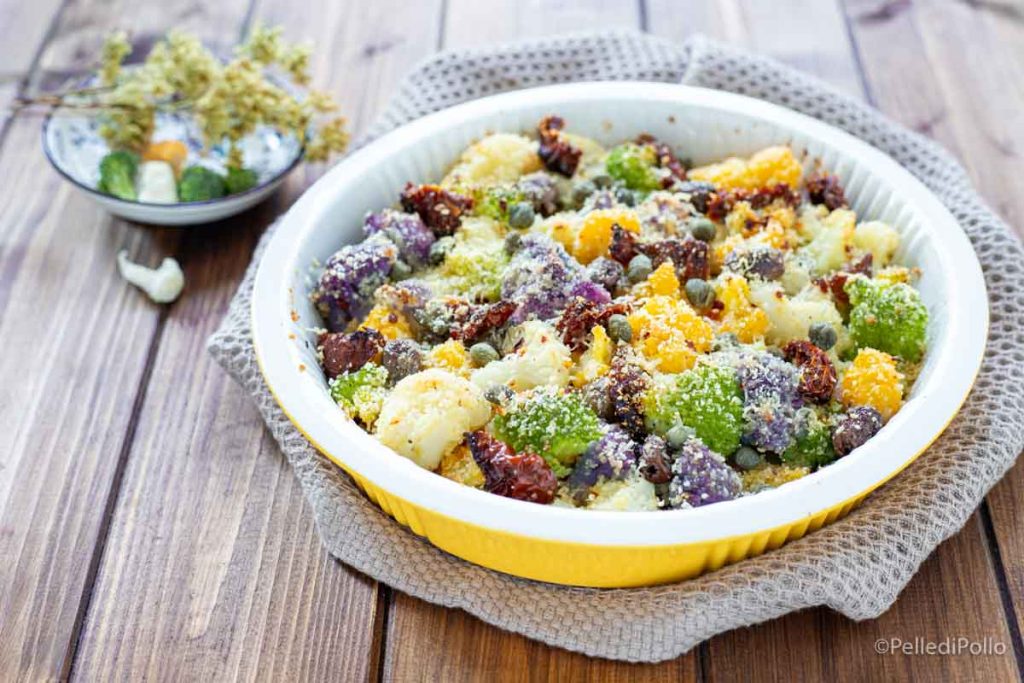 couve-flor gratinada sem bechamel