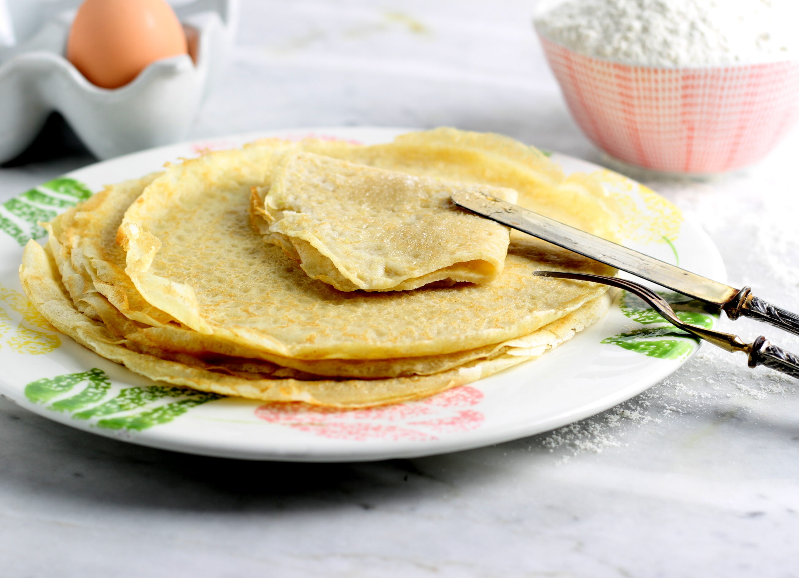 Crepes doces e salgadas procedimento