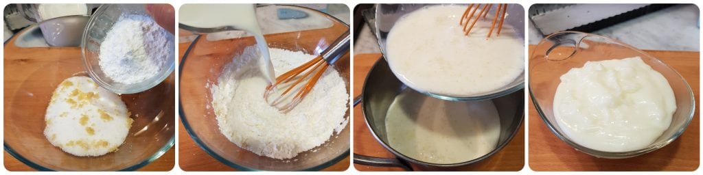 creme para a torta de frutas de outono