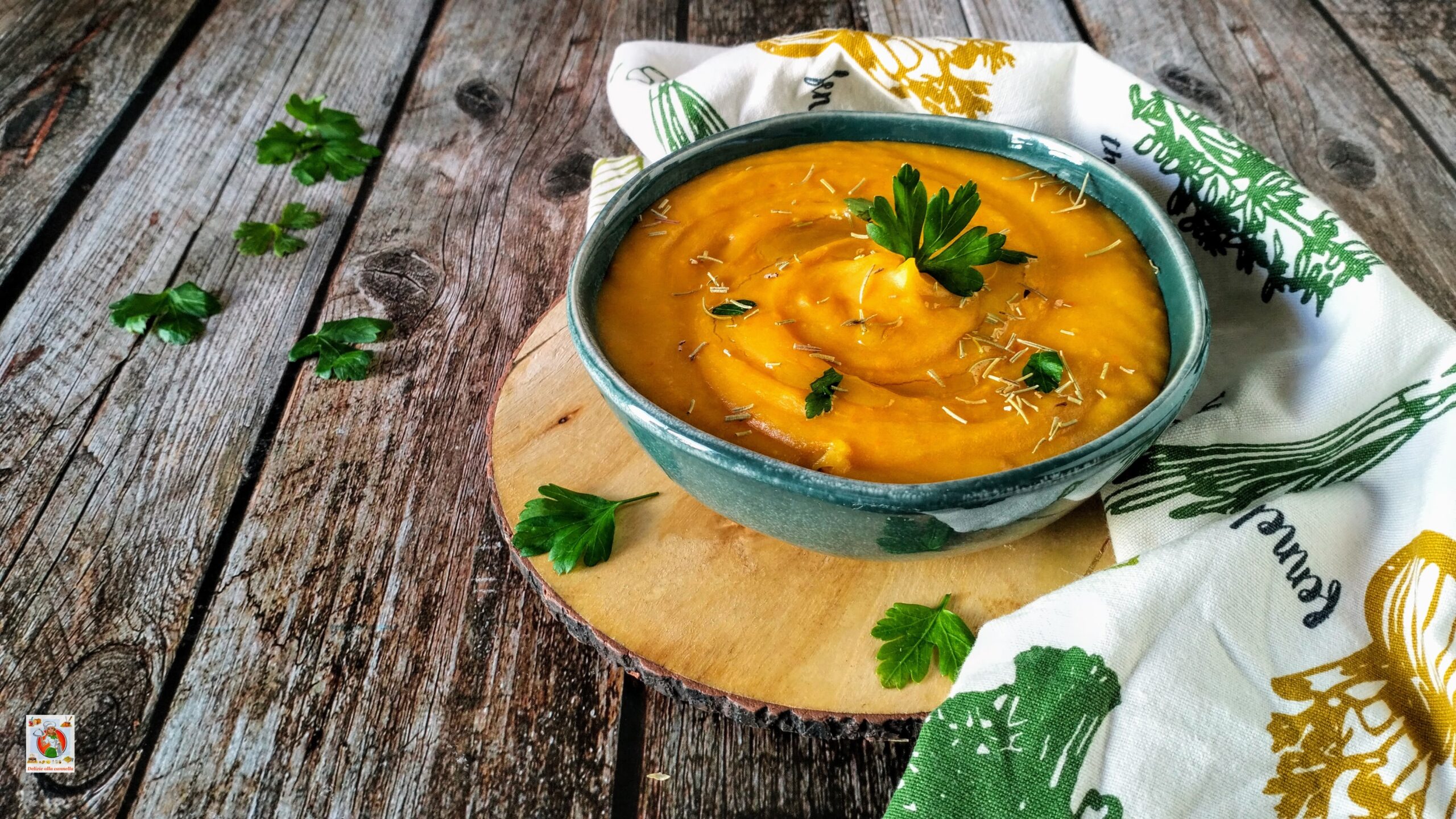 Creme de batata e cenoura com alecrim, o comfort food delicioso e leve