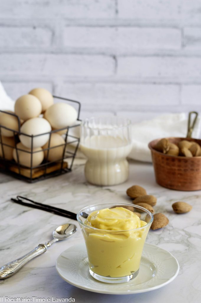 creme de confeiteiro com leite de amêndoas