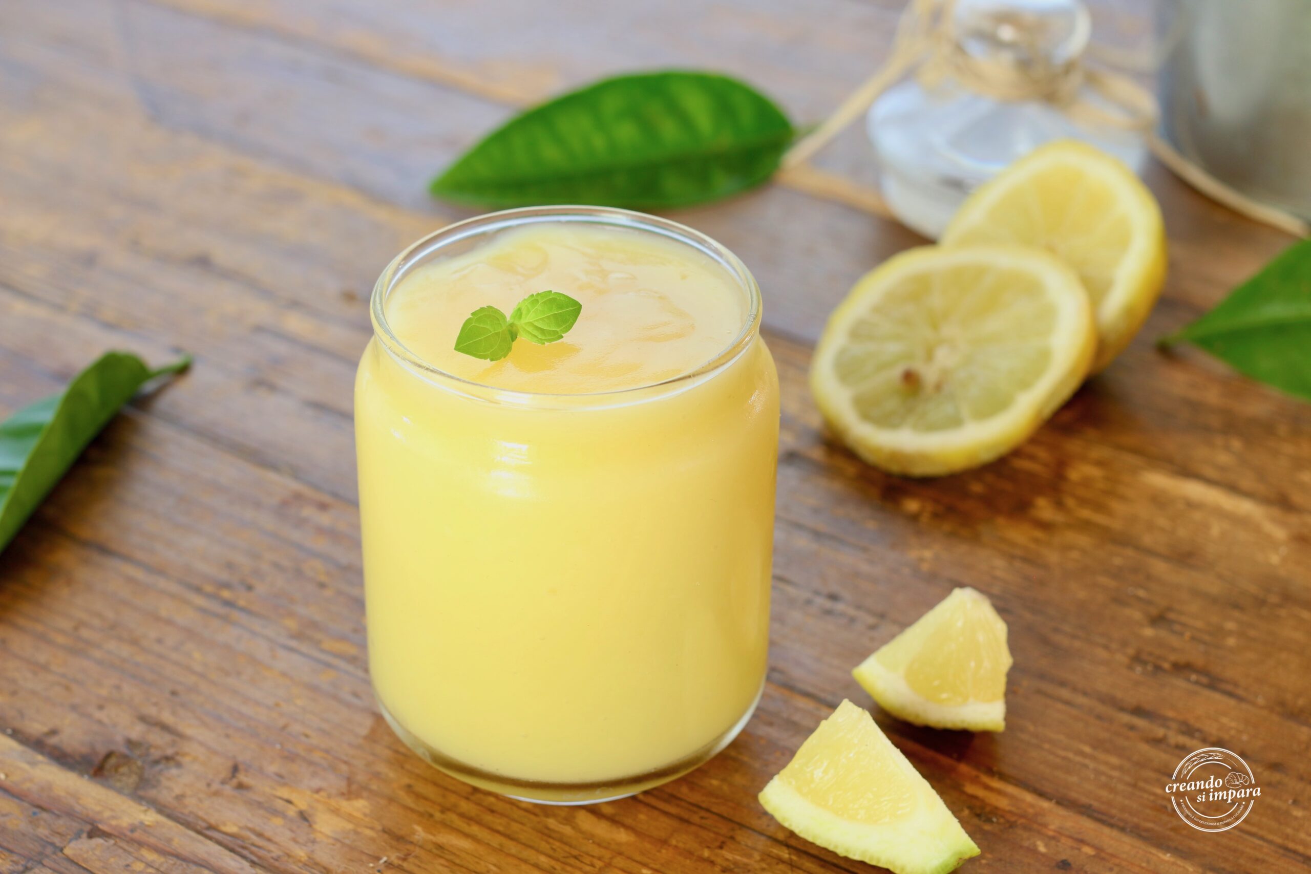 creme de limão à água