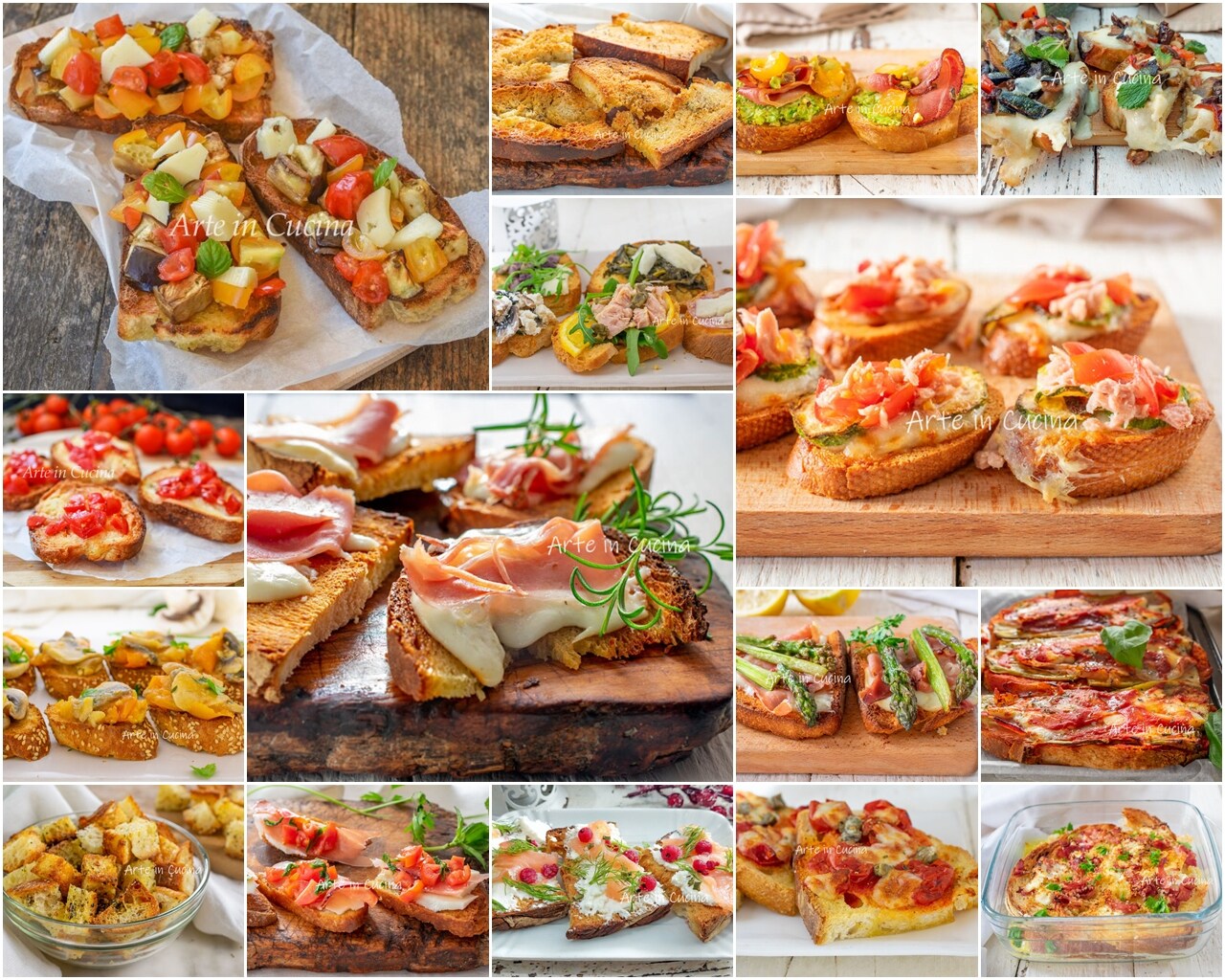 CROSTINI para NATAL entradas deliciosas