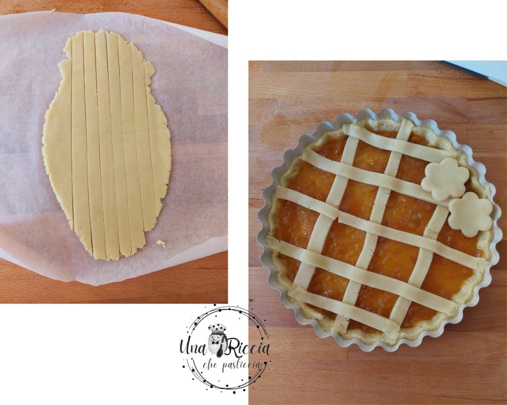 decoração-losangos-torta-de-damasco