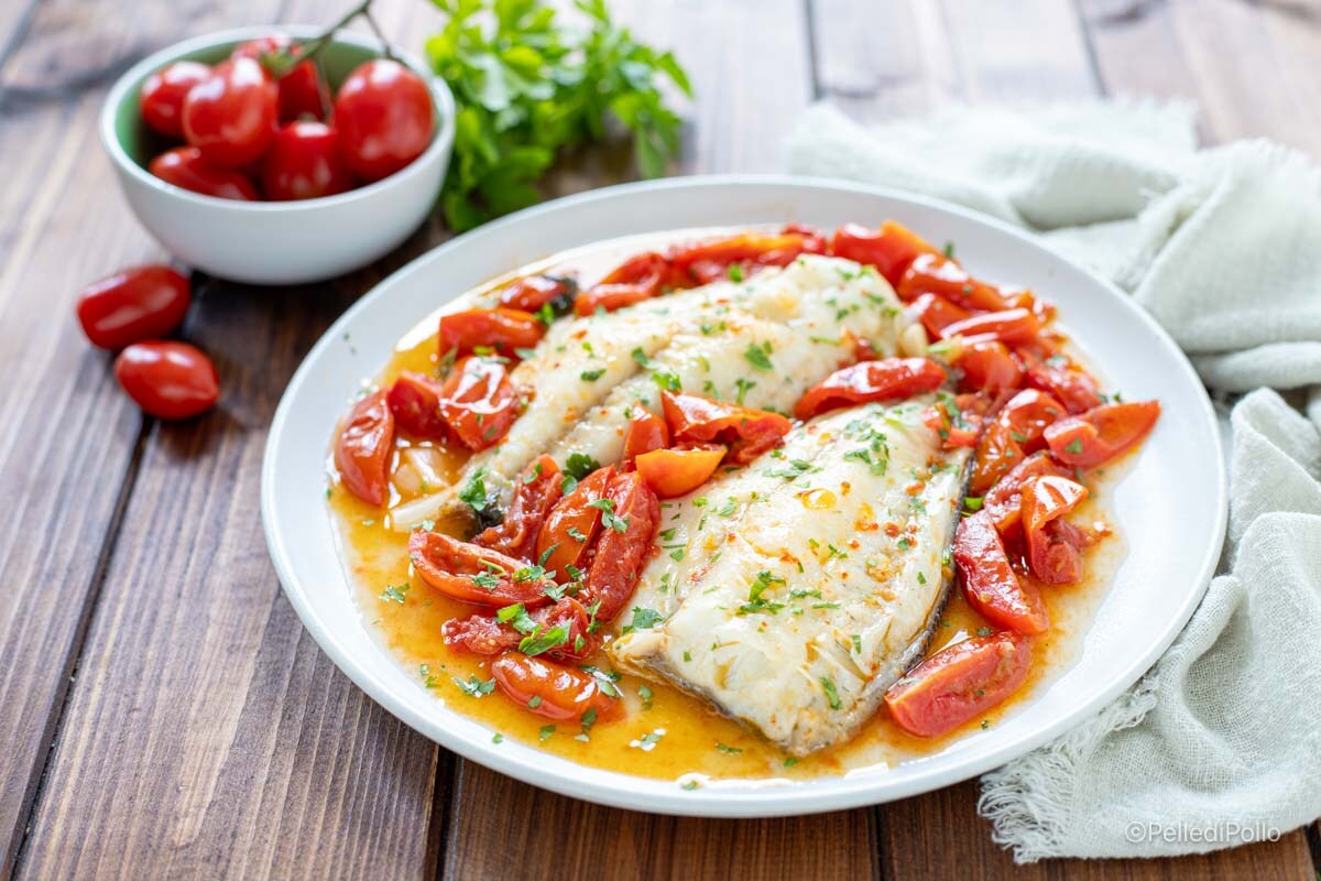 Filés de dourada ao ‘acqua pazza’