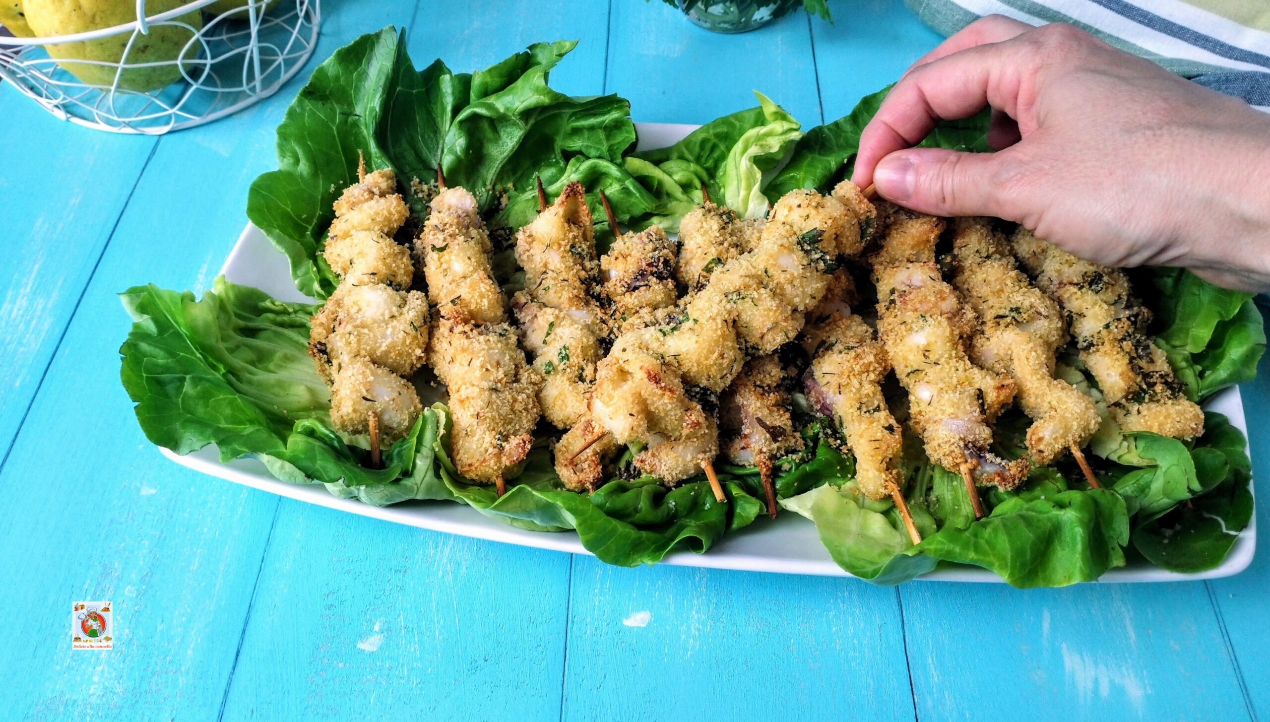 Espetinhos de lulas gratinadas no forno: sinfonia de sabores mediterrâneos para saborear em qualquer ocasião