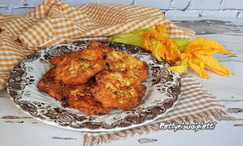 Bolinhos de flor de abóbora