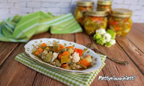 Conserva de Legumes em Óleo