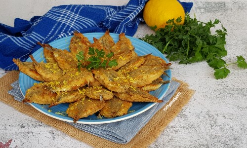 Anchovas recheadas à genovesa