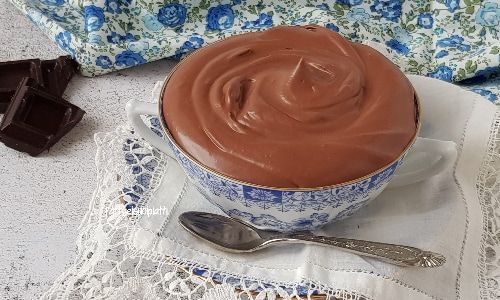 Creme de chocolate e mascarpone