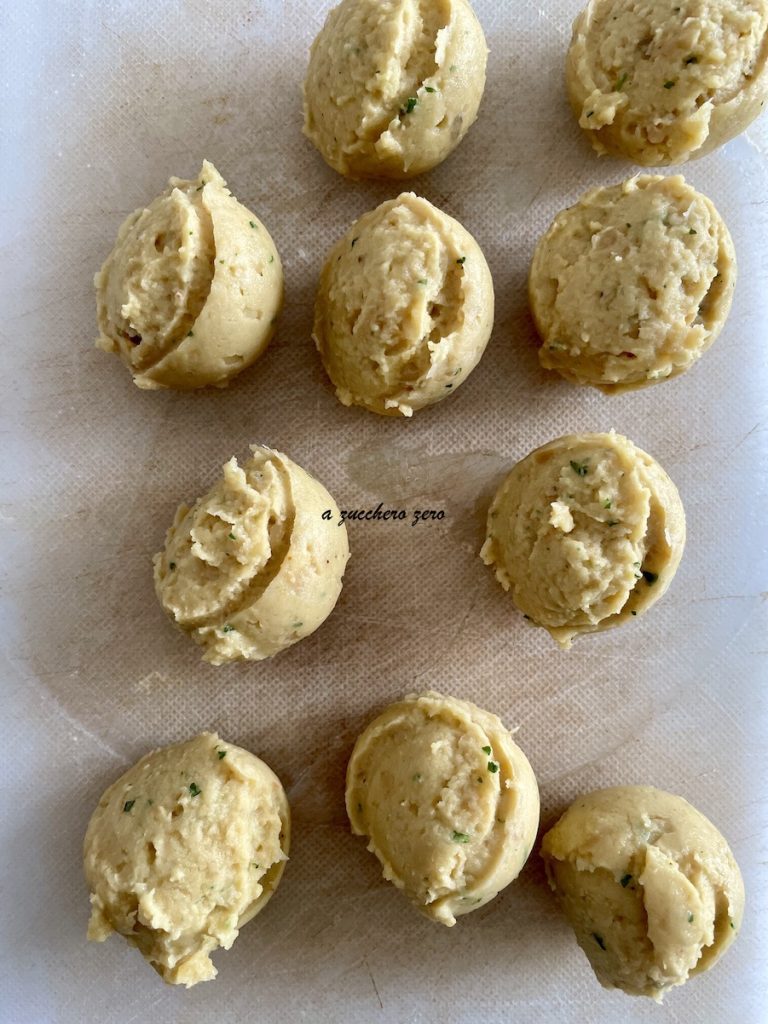 falafel bolinhos de grão-de-bico forma