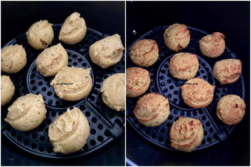 falafel bolinhos de grão-de-bico fritadeira a ar