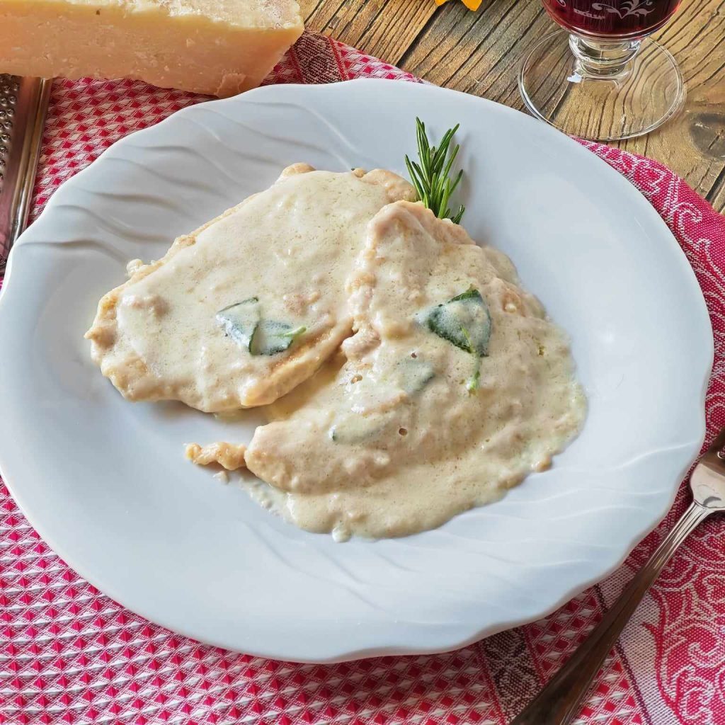 Escalopes ao queijo