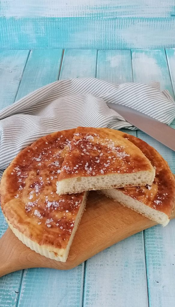 focaccia que se acha um bretzel