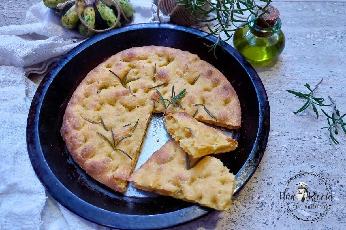 Focaccia de abóbora