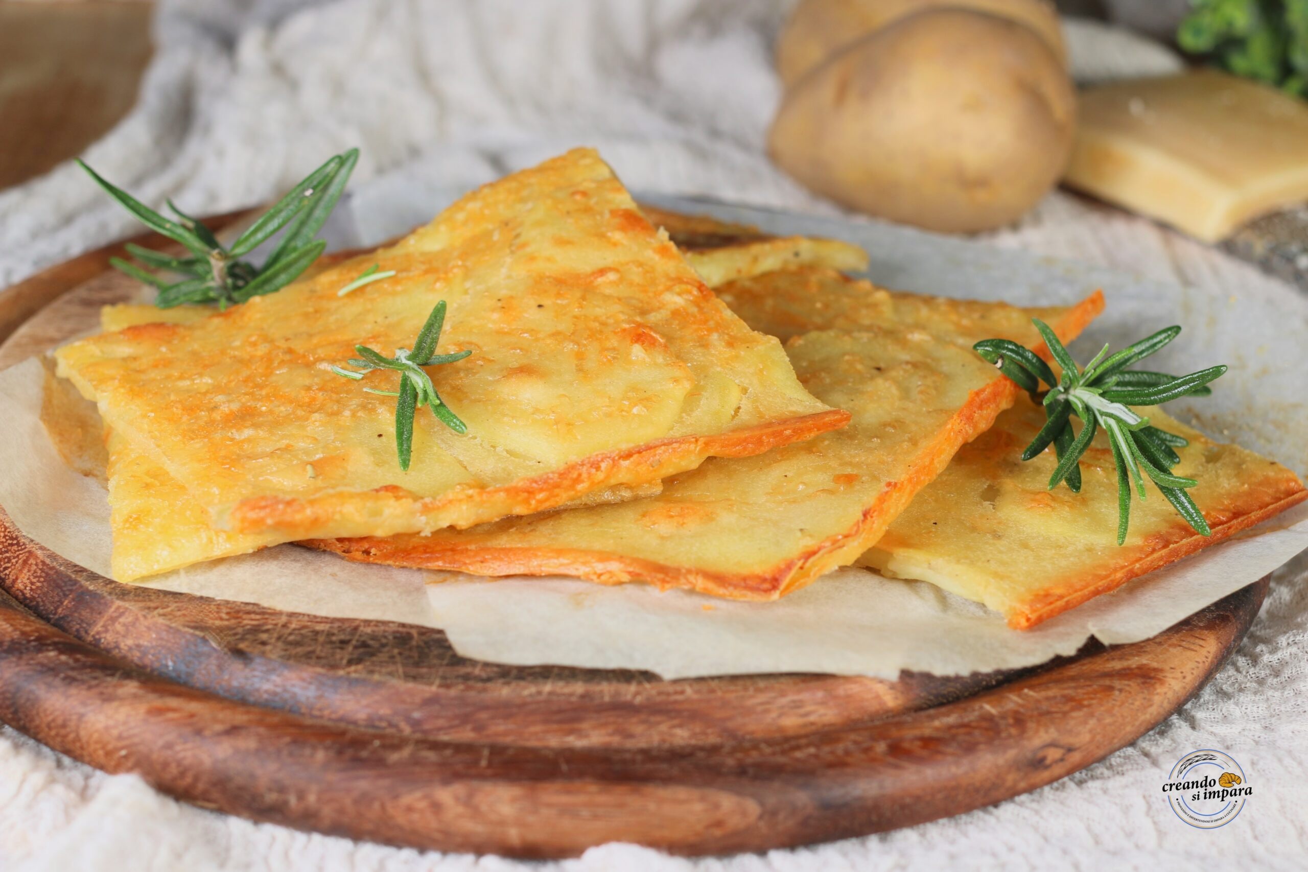Focaccia de batata sem fermento