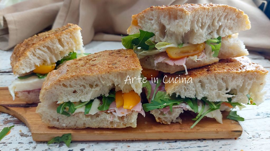 FOCACCIA TRAMEZZINO super macia