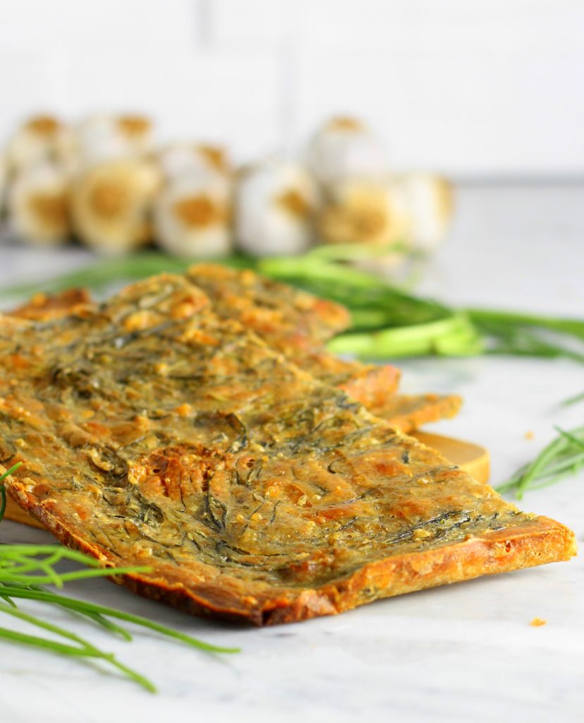 Focaccia de agretti