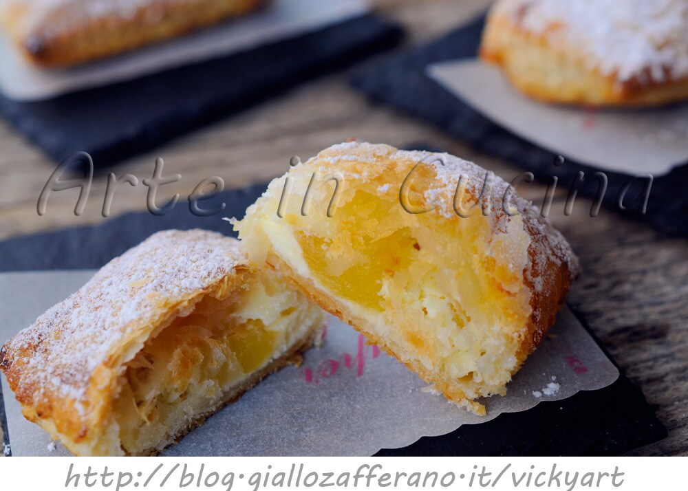 FOLHADOS de MAÇÃ e RICOTA receita doce rápida