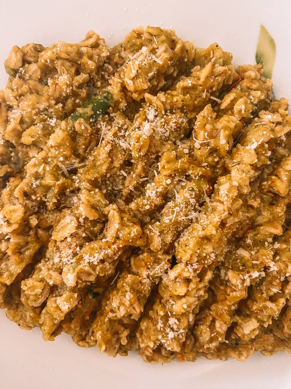 Porridge salgado com legumes