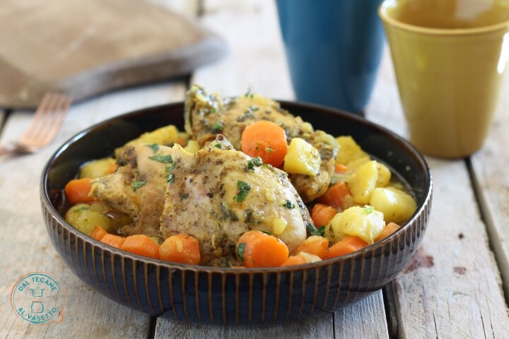 Frango marroquino com multicooker