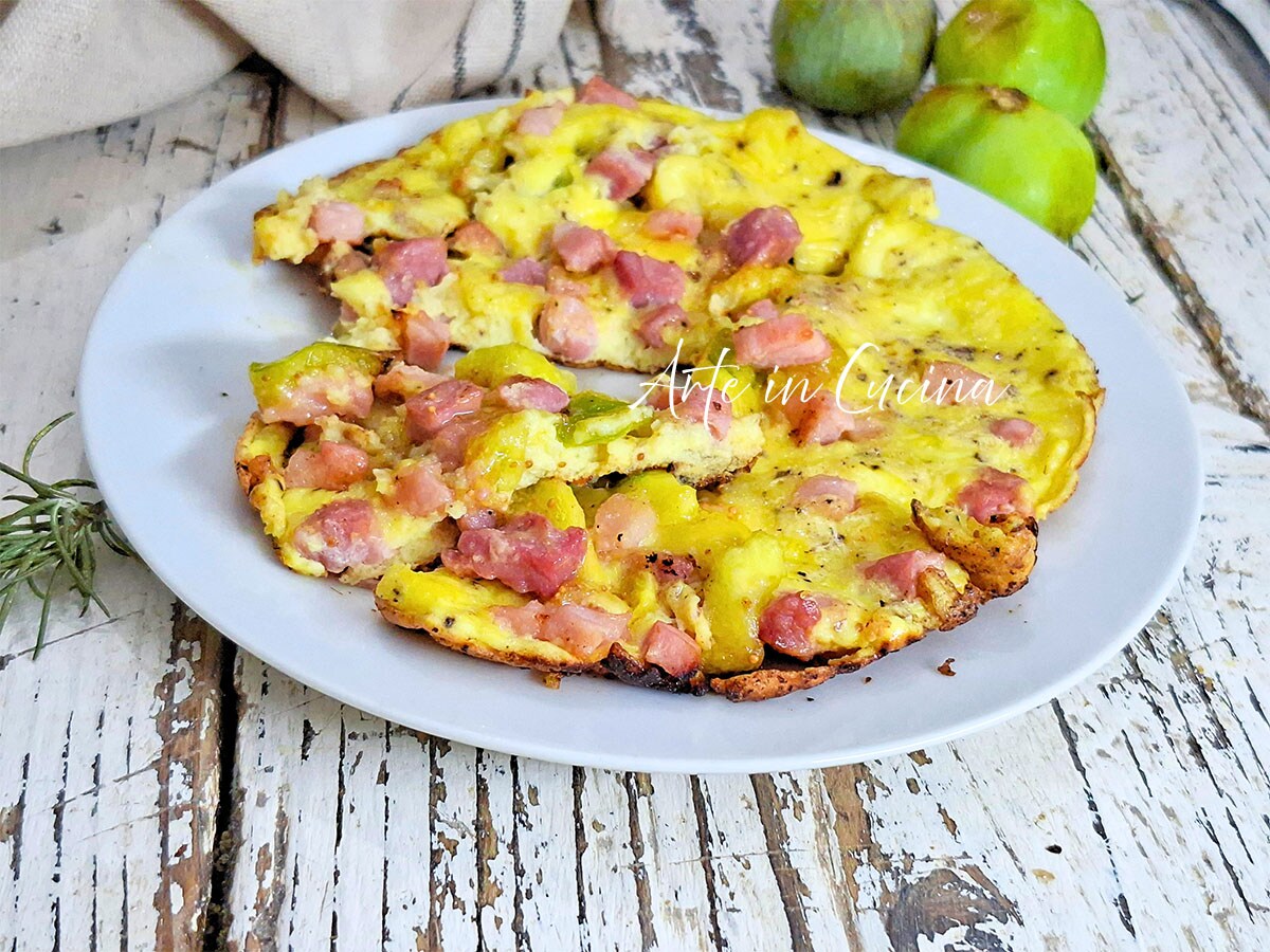 FRITADA de FIGOS e BACON