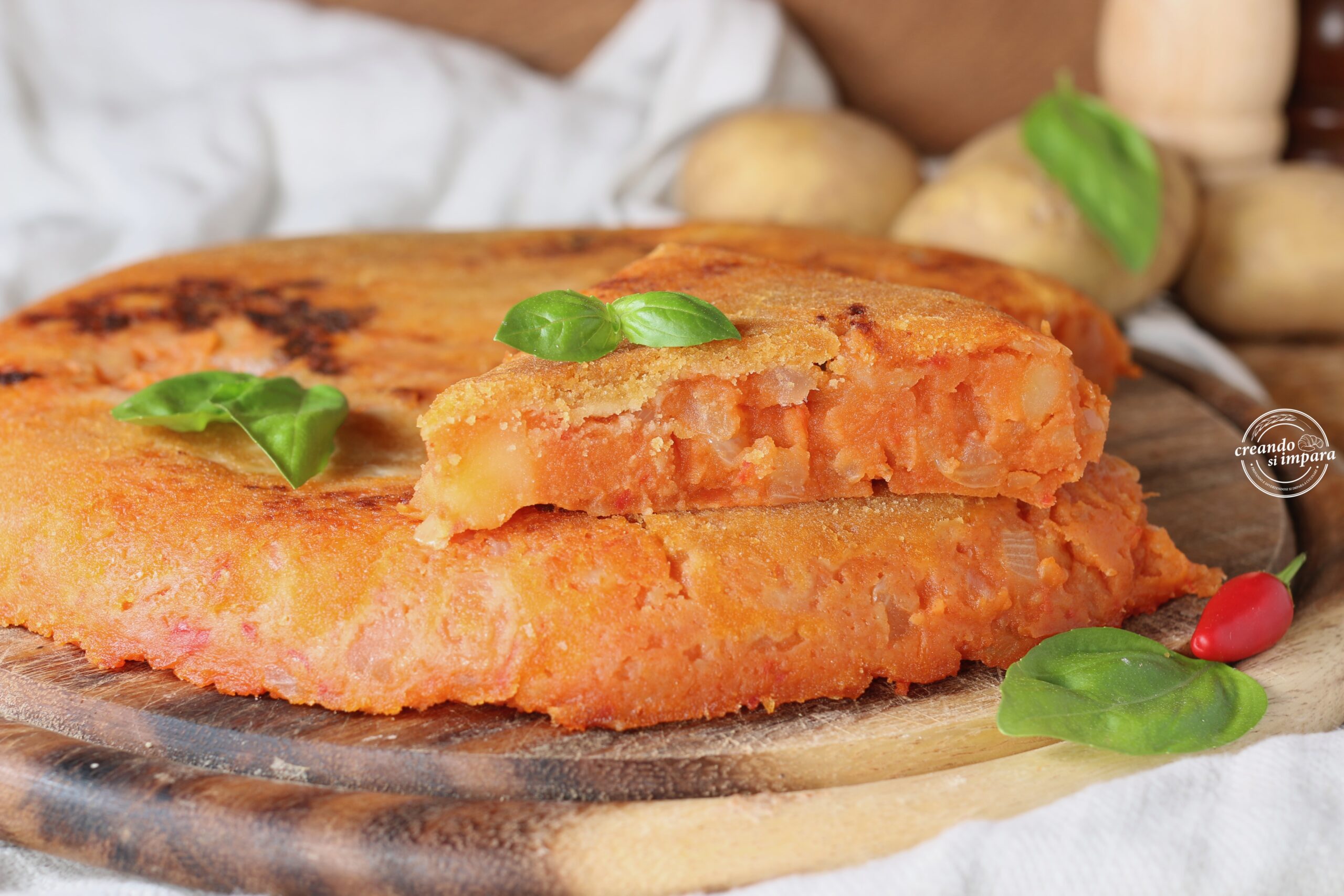 Frittata romana de batatas